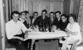 Frutti, Hans, _ , _ , _ , Genosse, Kegel, Fr.Nivard (damals vielleicht noch nicht Fr.), Inge